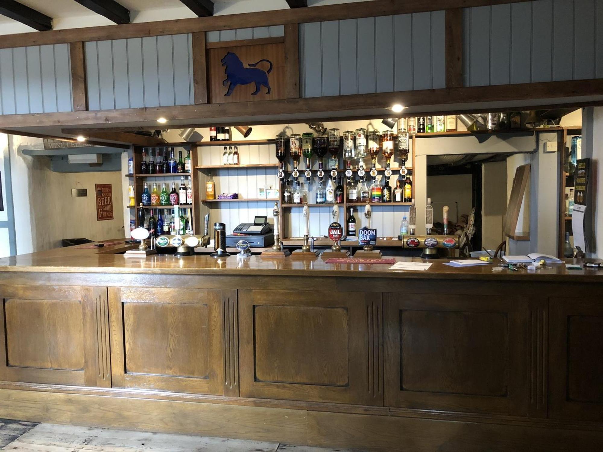 Blue Lion Inn Lewdown Luaran gambar